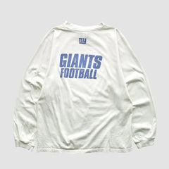 New York Giants 2000s Long Sleeve T-shirt White Vintage | Fanatics