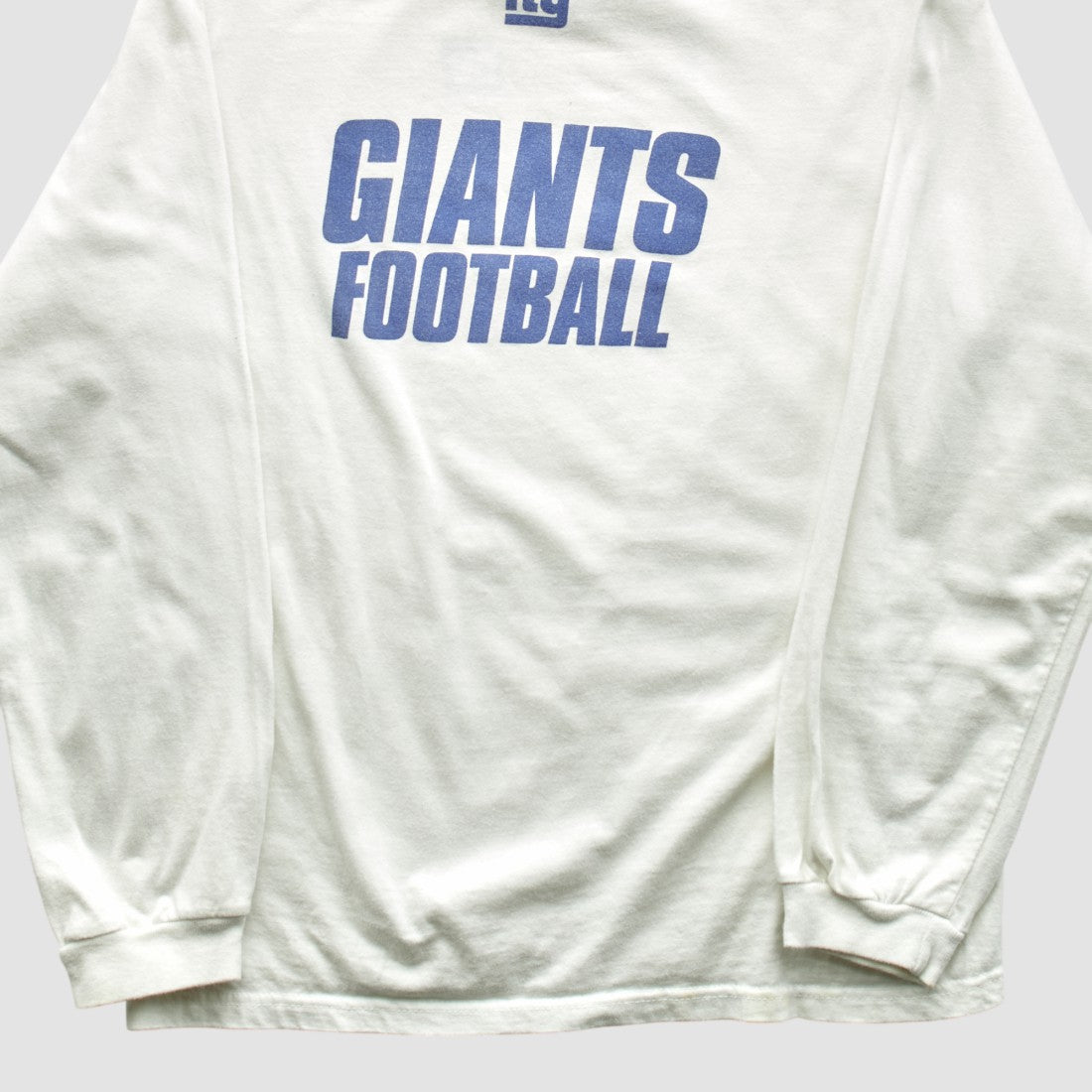 New York Giants 2000s Long Sleeve T-shirt White Vintage | Fanatics