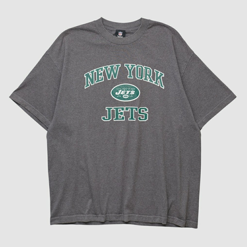New York Jets NFL 2010s T-shirt Dark Heather Gray Vintage | Fanatics