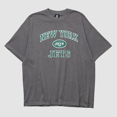 New York Jets NFL 2010s T-shirt Dark Heather Gray Vintage | Fanatics