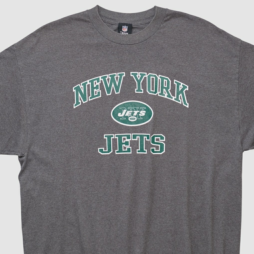 New York Jets NFL 2010s T-shirt Dark Heather Gray Vintage | Fanatics