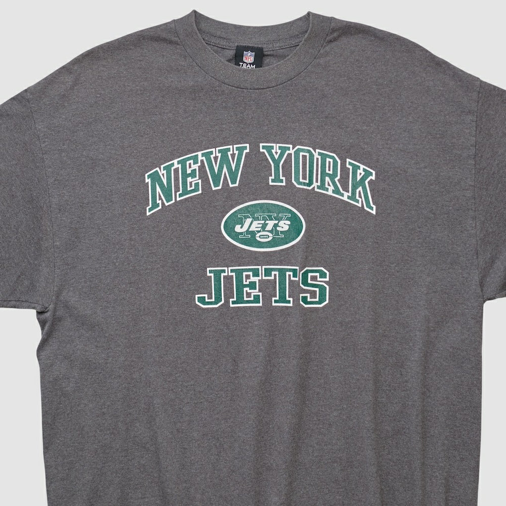 New York Jets NFL 2010s T-shirt Dark Heather Gray Vintage | Fanatics