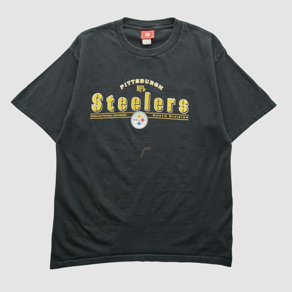 Pittsburgh Steelers NFL 2000s T-shirt Black Vintage | Fanatics