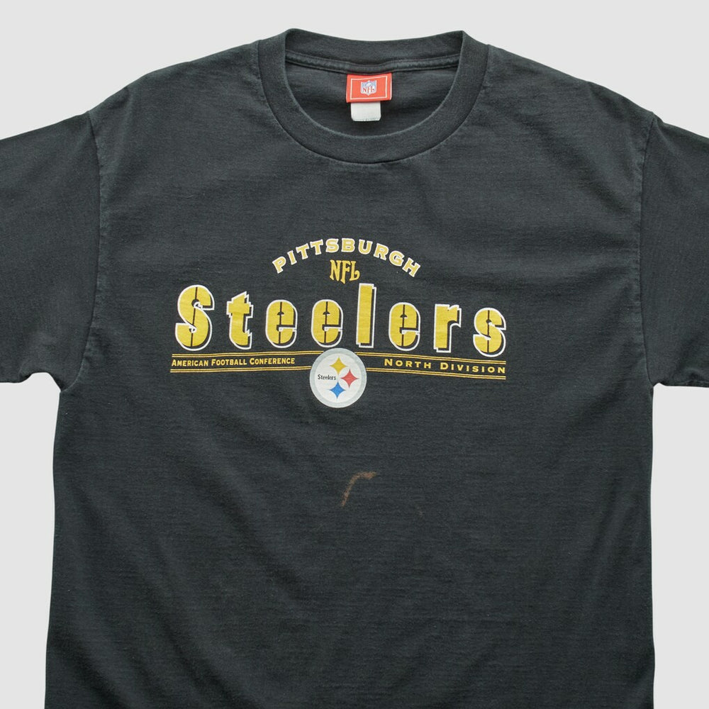 Pittsburgh Steelers NFL 2000s T-shirt Black Vintage | Fanatics