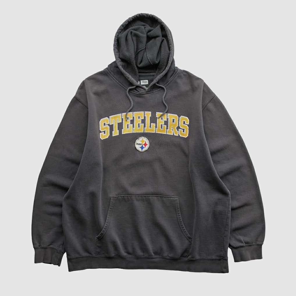 Pittsburgh Steelers NFL 2010s Hooded Pullover Sweatshirt Black Vintage | Fanatics