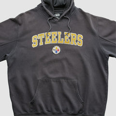 Pittsburgh Steelers NFL 2010s Hooded Pullover Sweatshirt Black Vintage | Fanatics