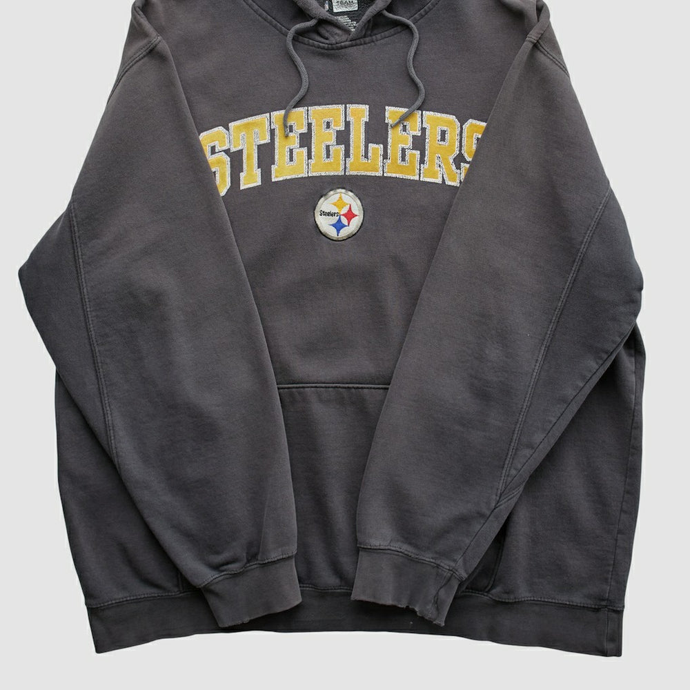 Pittsburgh Steelers NFL 2010s Hooded Pullover Sweatshirt Black Vintage | Fanatics