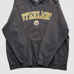 Pittsburgh Steelers NFL 2010s Hooded Pullover Sweatshirt Black Vintage | Fanatics