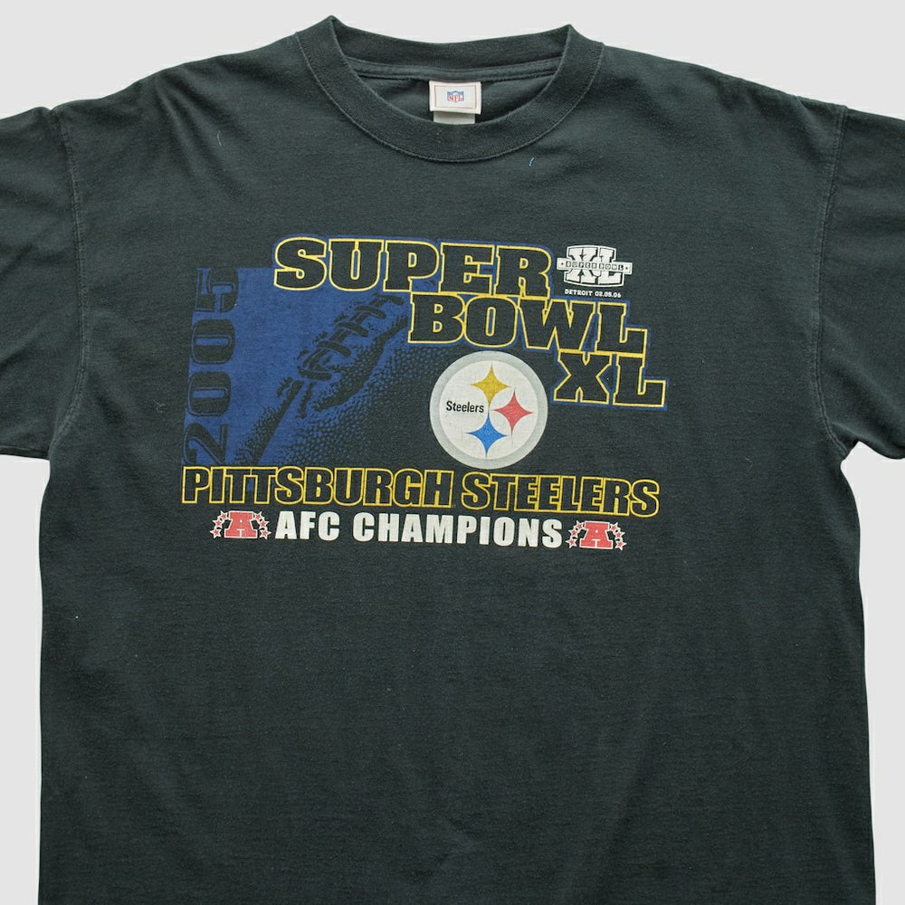 Pittsburgh Steelers NFL 2006 T-shirt Black Vintage | Fanatics