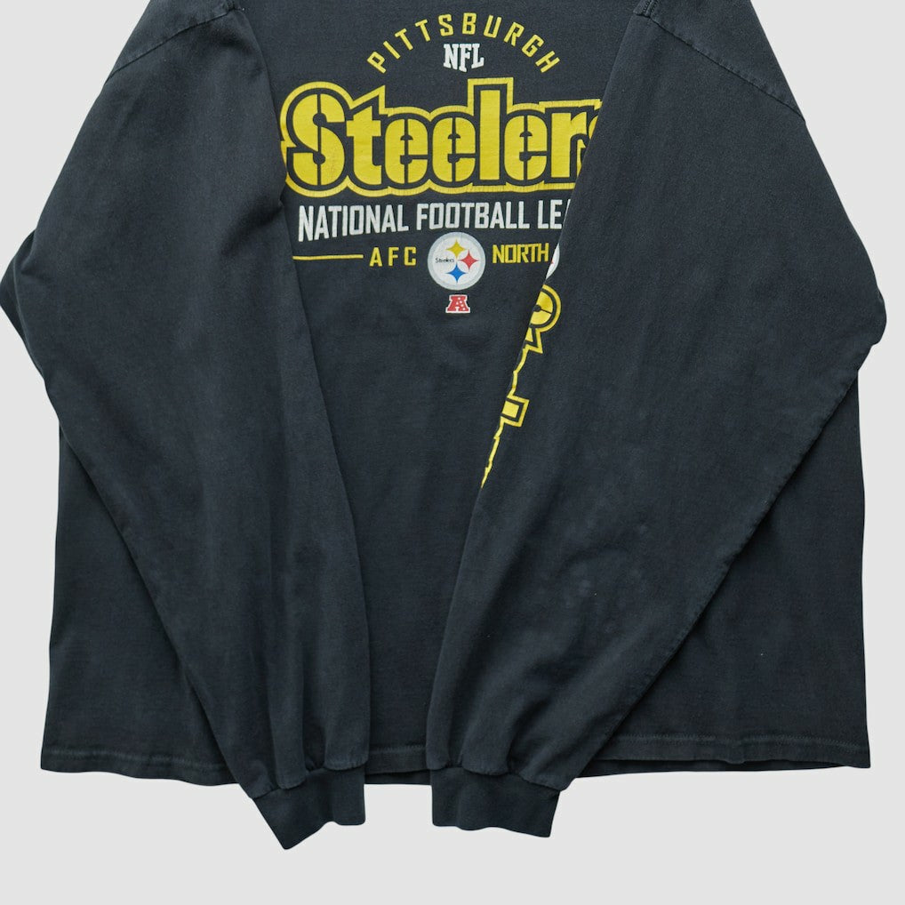 Pittsburgh Steelers NFL 2010s Long Sleeve T-shirt Black Vintage | Fanatics
