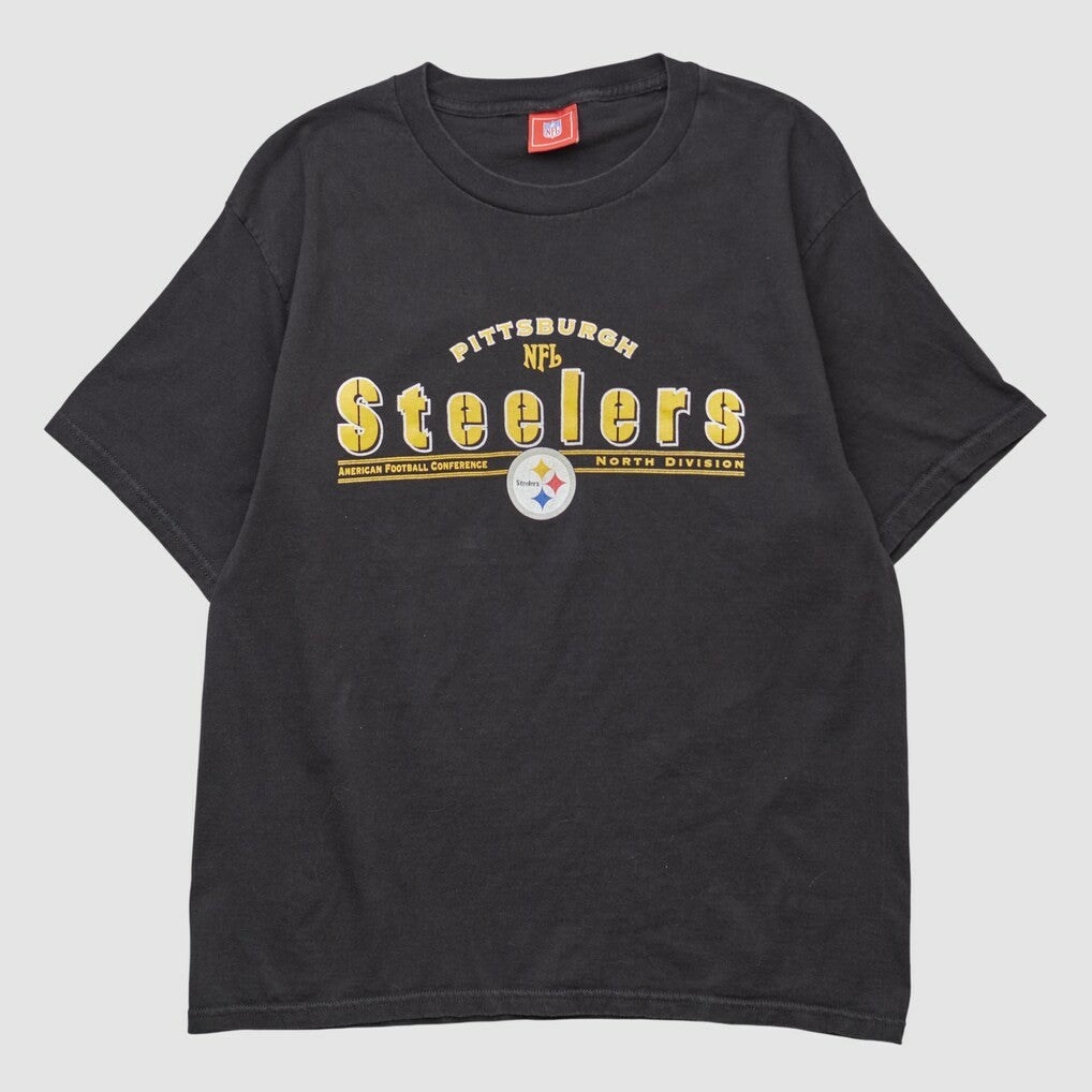 Pittsburgh Steelers NFL 2000s T-shirt Black Vintage | Fanatics
