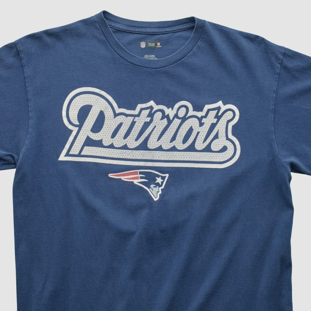 New England Patriots NFL 2000s T-shirt Navy Vintage | Fanatics