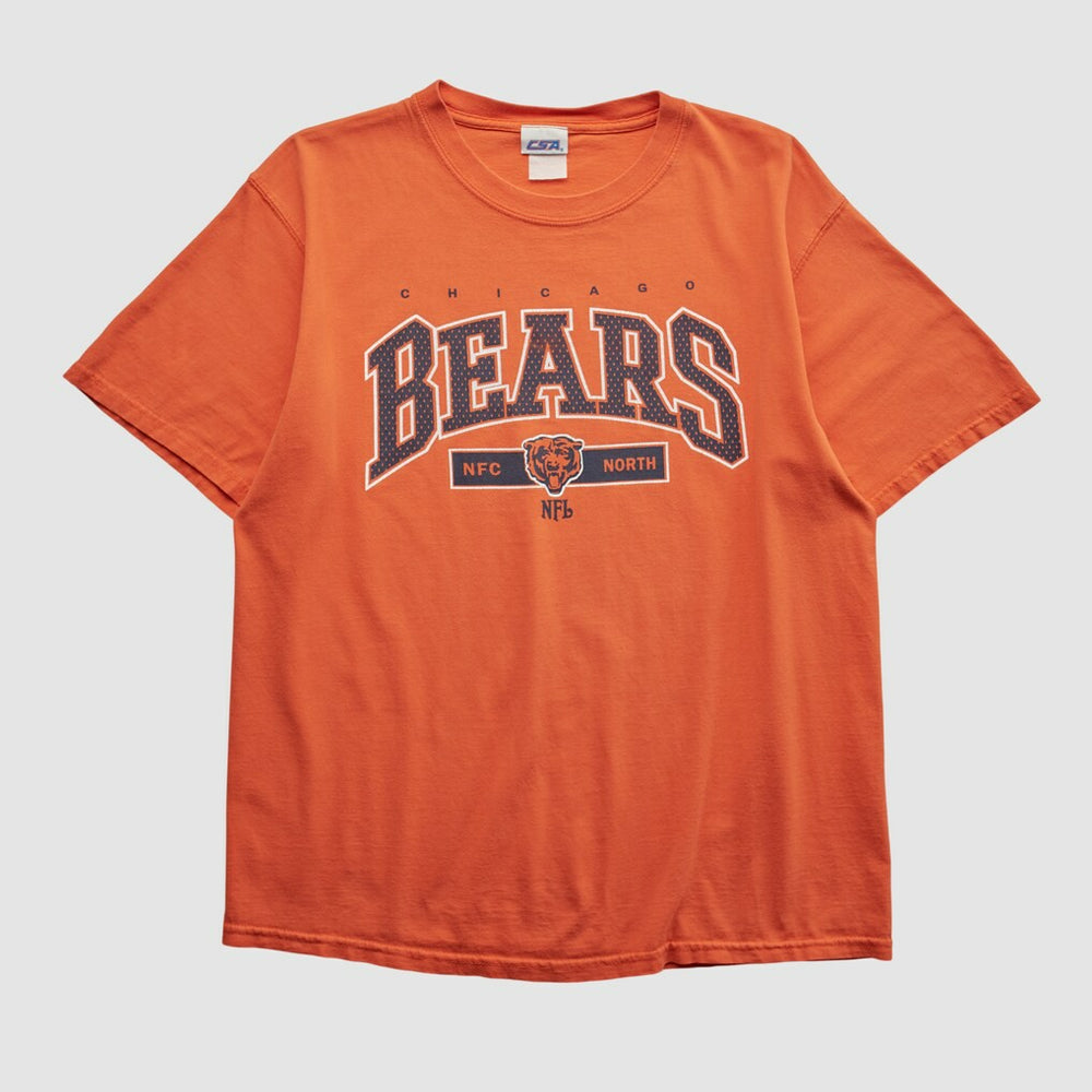Chicago Bears CSA 2000s T-shirt Orange Vintage | Fanatics