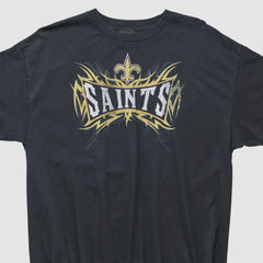 New Orleans Saints Reebok 2000s T-shirt Black Vintage | Fanatics