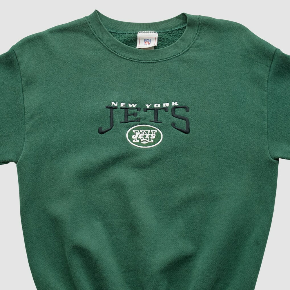 New York Jets NFL 2000s Pullover Sweatshirt Green Vintage | Fanatics