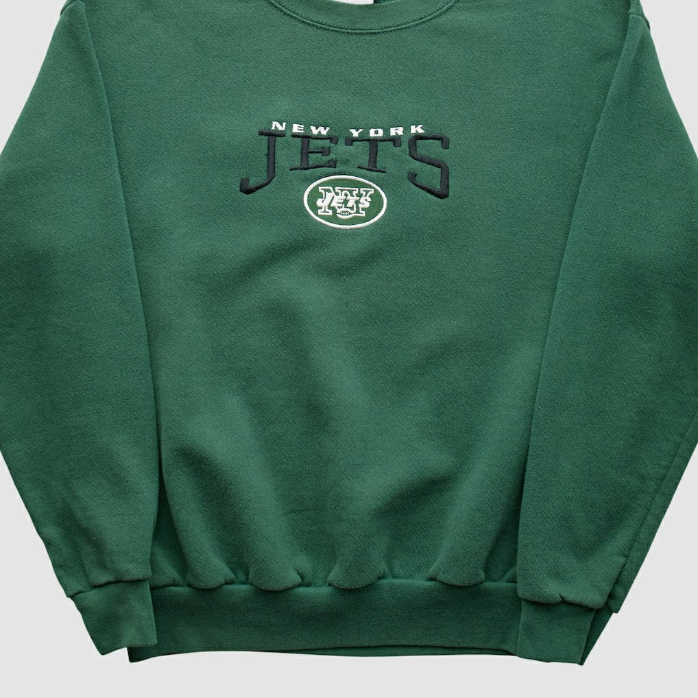 New York Jets NFL 2000s Pullover Sweatshirt Green Vintage | Fanatics