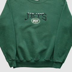 New York Jets NFL 2000s Pullover Sweatshirt Green Vintage | Fanatics