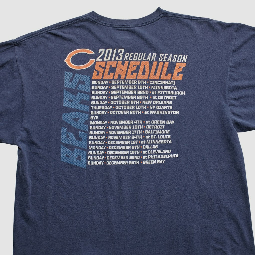 Chicago Bears NFL 2010s T-shirt Navy Vintage | Fanatics