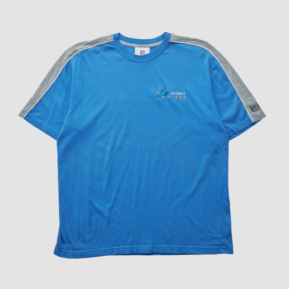 Detroit Lions NFL 2000s T-shirt Blue Vintage | Fanatics