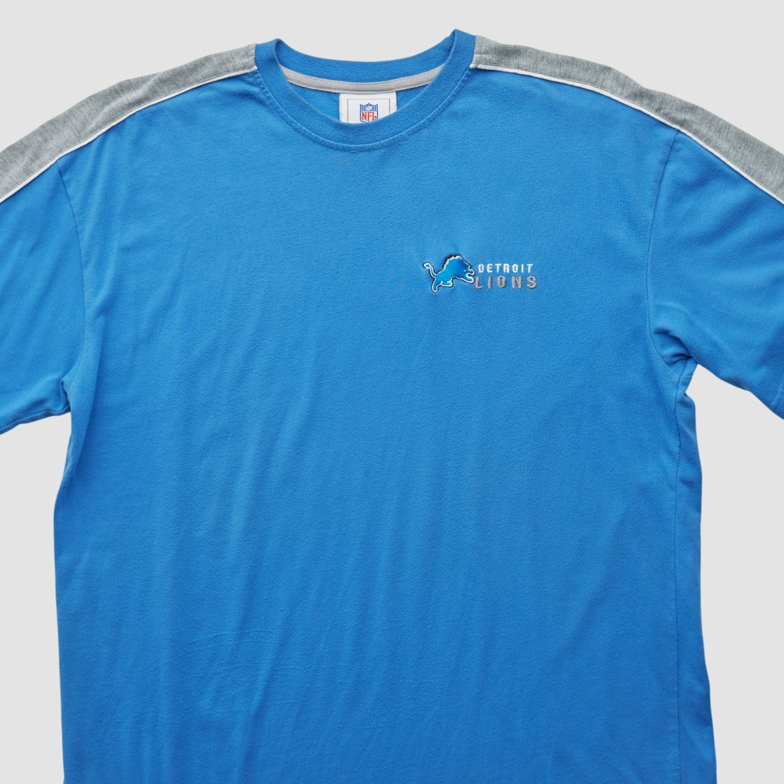 Detroit Lions NFL 2000s T-shirt Blue Vintage | Fanatics
