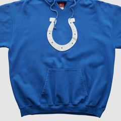 Indianapolis Colts NFL 2000s Hooded Pullover Sweatshirt Blue Vintage | Fanatics