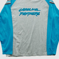 Carolina Panthers Reebok 2000s Long Sleeve T-shirt Heather Gray Vintage | Fanatics