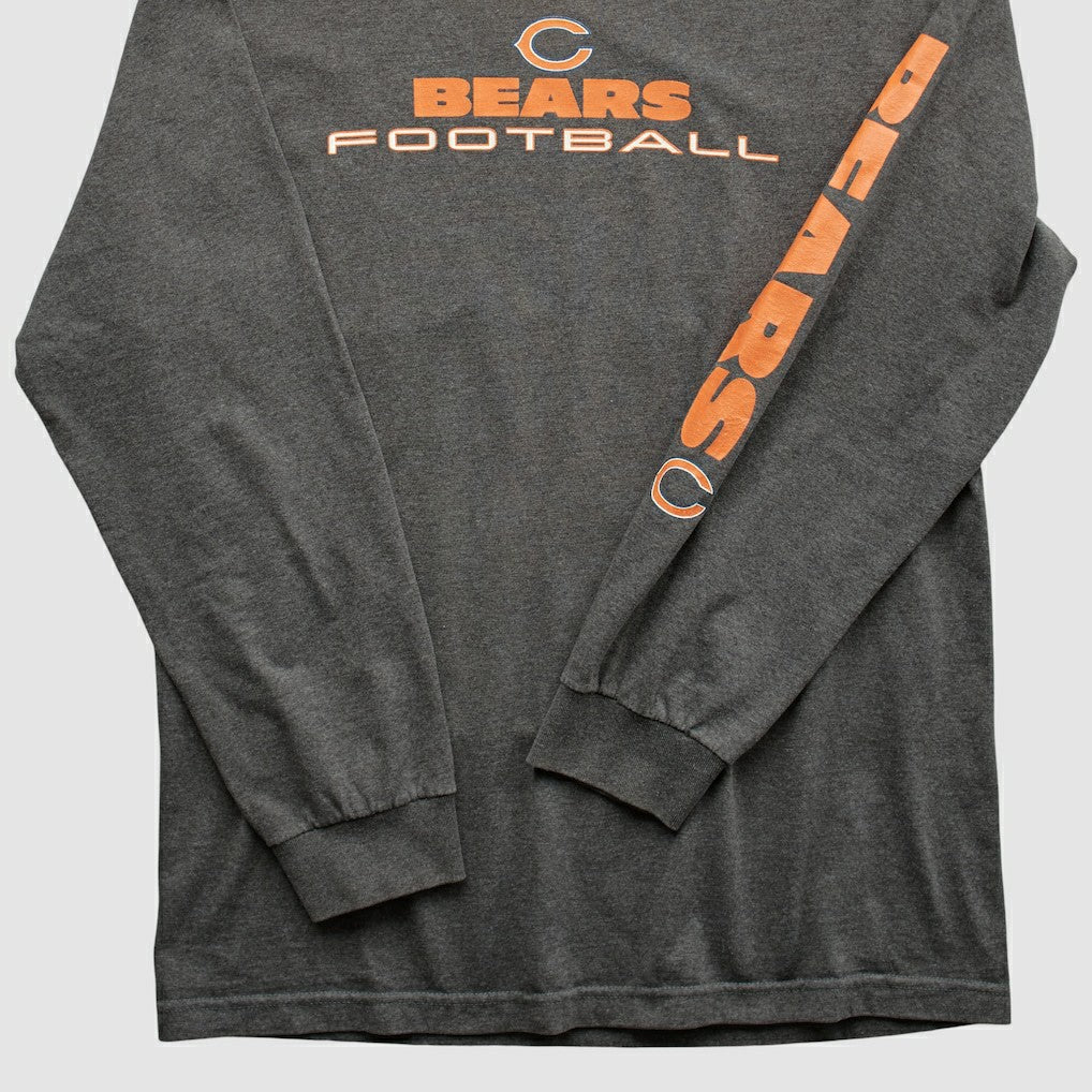 Chicago Bears NFL 2010s Long Sleeve T-shirt Dark Heather Gray Vintage | Fanatics