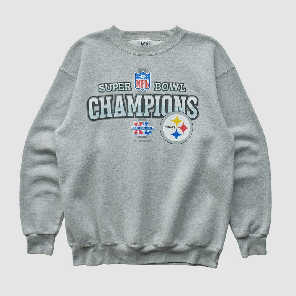 Pittsburgh Steelers Lee Apparel 2006 Pullover Sweatshirt Heather Gray Vintage | Fanatics