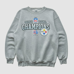 Pittsburgh Steelers Lee Apparel 2006 Pullover Sweatshirt Heather Gray Vintage | Fanatics