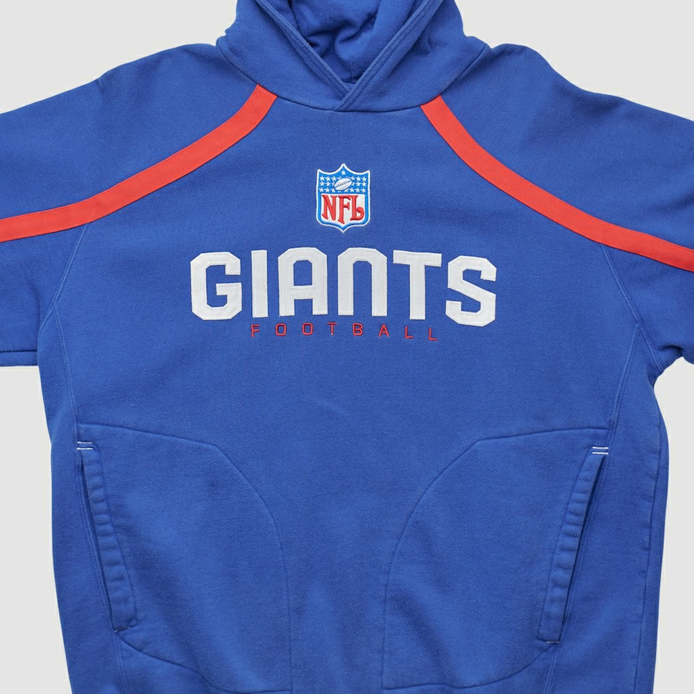 New York Giants Reebok 2000s Hooded Pullover Sweatshirt Blue Vintage | Fanatics