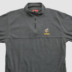 Minnesota Vikings NFL 2000s 1/4 Zip Sweatshirt Dark Heather Gray Vintage | Fanatics