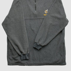 Minnesota Vikings NFL 2000s 1/4 Zip Sweatshirt Dark Heather Gray Vintage | Fanatics