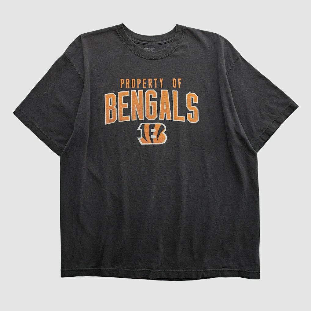 Cincinnati Bengals Reebok 2000s T-shirt Black Vintage | Fanatics
