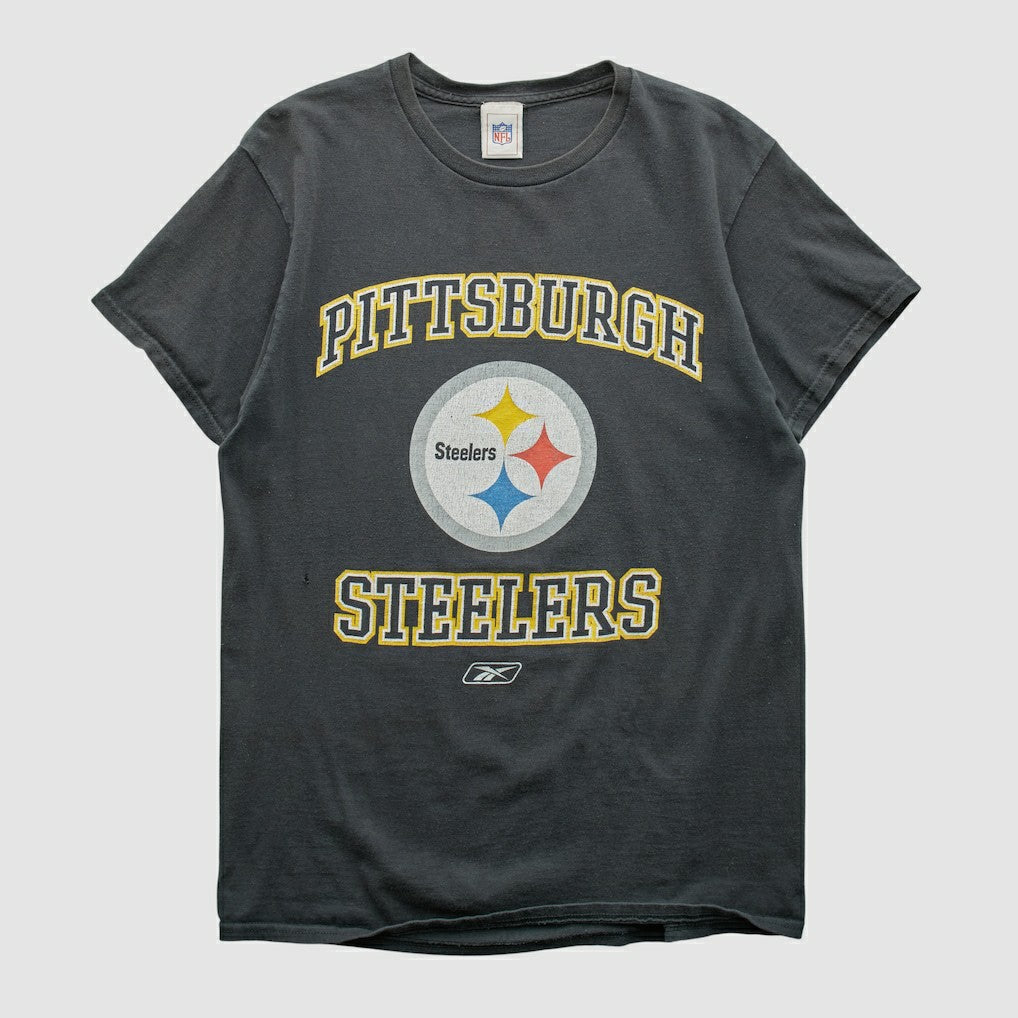 Pittsburgh Steelers Reebok 2000s T-shirt Black Vintage | Fanatics