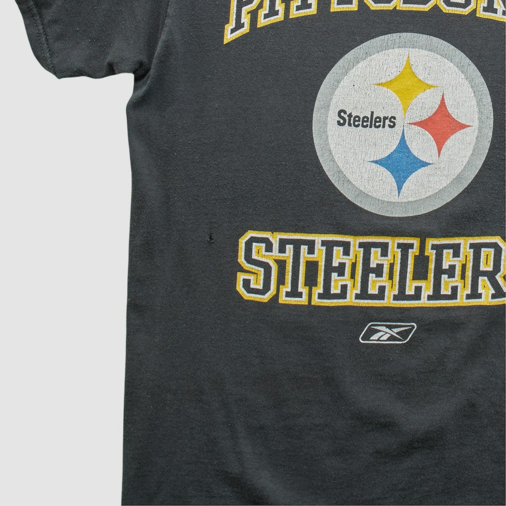 Pittsburgh Steelers Reebok 2000s T-shirt Black Vintage | Fanatics