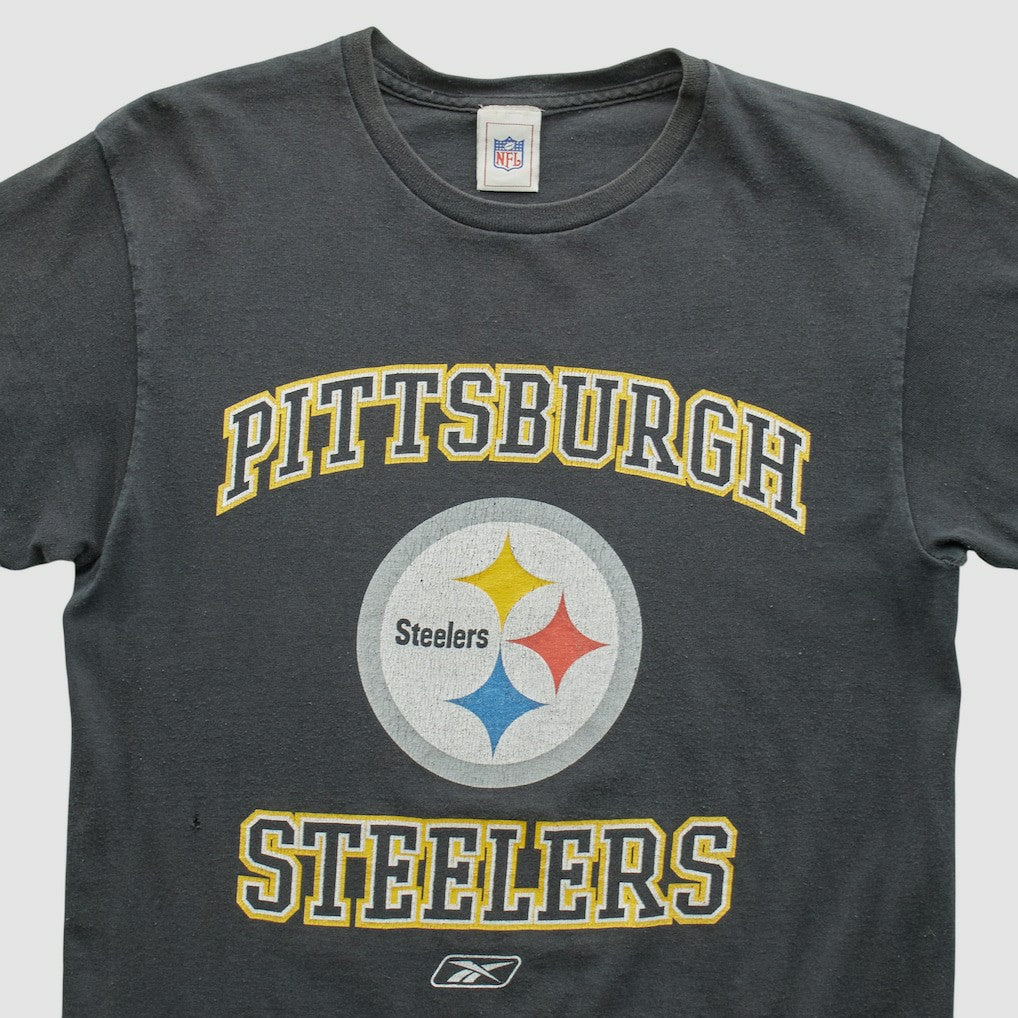 Pittsburgh Steelers Reebok 2000s T-shirt Black Vintage | Fanatics