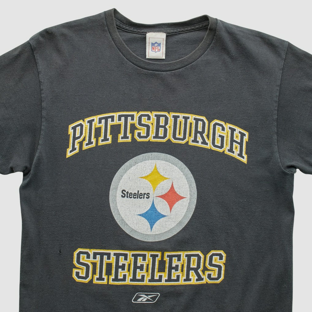 Pittsburgh Steelers Reebok 2000s T-shirt Black Vintage | Fanatics