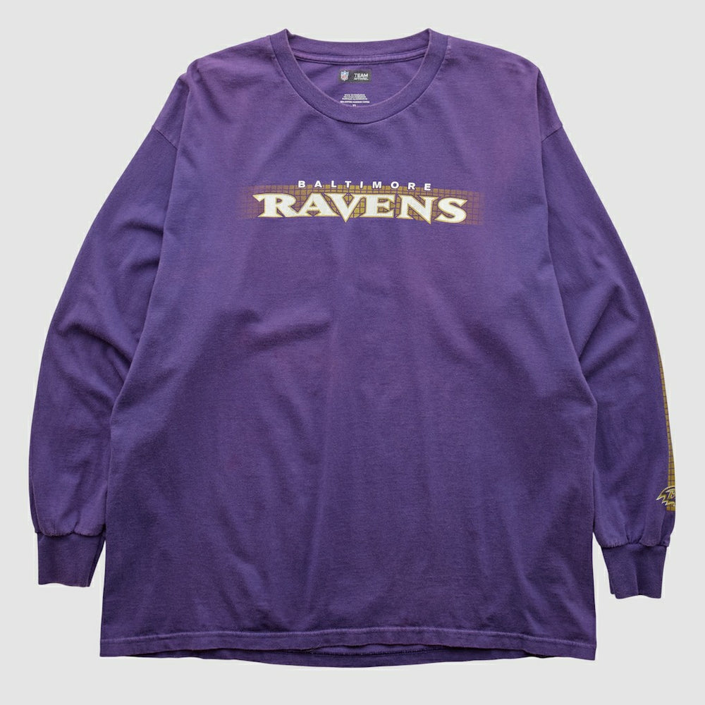 Baltimore Ravens NFL 2010s Long Sleeve T-shirt Purple Vintage | Fanatics
