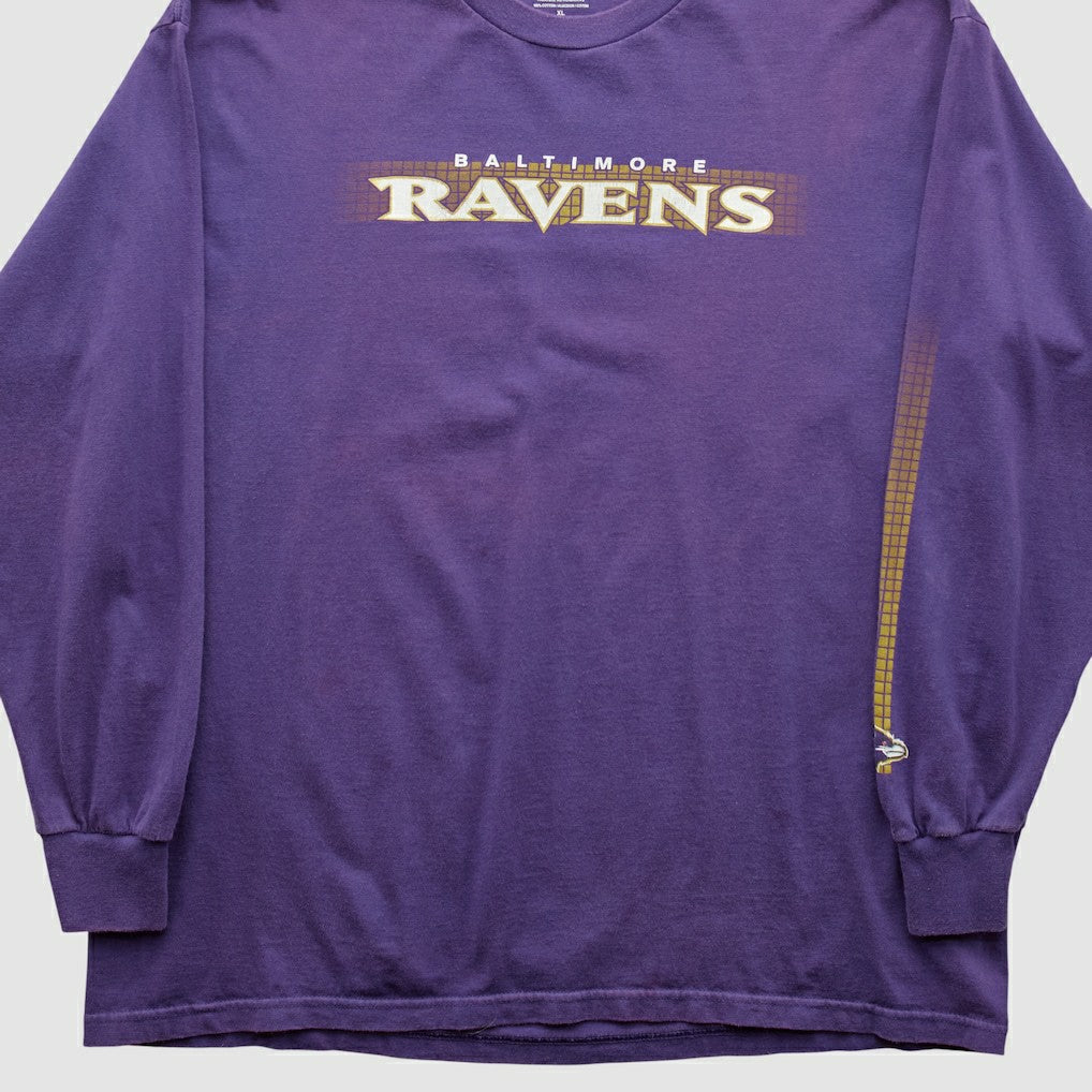 Baltimore Ravens NFL 2010s Long Sleeve T-shirt Purple Vintage | Fanatics