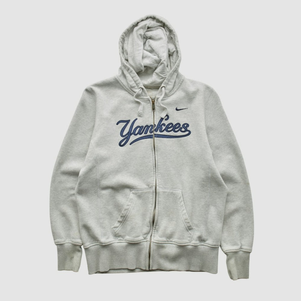 New York Yankees Nike 2000s Hooded Full Zip Sweatshirt - MLB