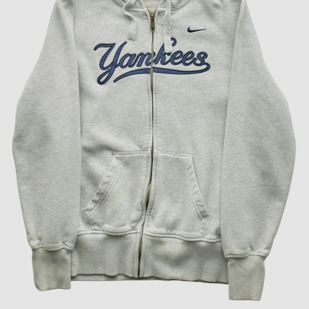 New York Yankees Nike 2000s Hooded Full Zip Sweatshirt - MLB