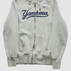 New York Yankees Nike 2000s Hooded Full Zip Sweatshirt - MLB