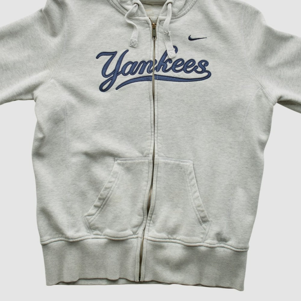 New York Yankees Nike 2000s Hooded Full Zip Sweatshirt - MLB
