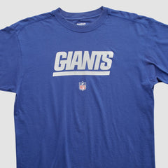 New York Giants Reebok 2000s T-shirt Blue Vintage | Fanatics