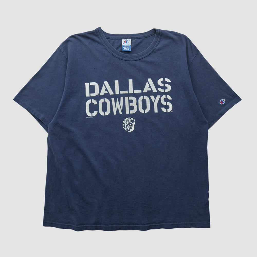 Dallas Cowboys Champion 90s T-shirt Navy Vintage | Fanatics