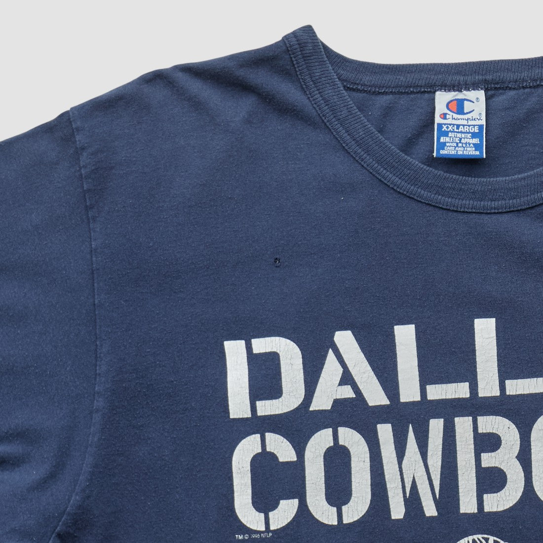Dallas Cowboys Champion 90s T-shirt Navy Vintage | Fanatics