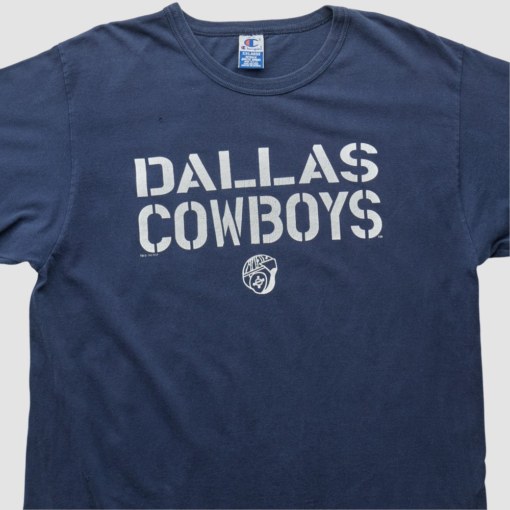 Dallas Cowboys Champion 90s T-shirt Navy Vintage | Fanatics