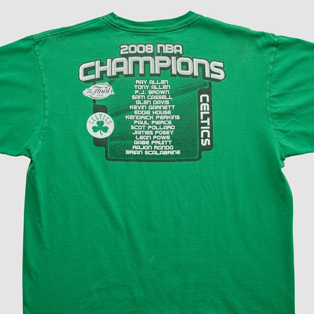 Boston Celtics 2008 T-shirt Green Vintage - NBA