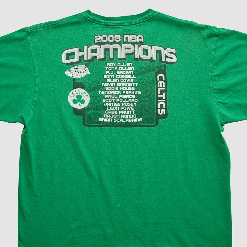 Boston Celtics 2008 T-shirt Green Vintage - NBA
