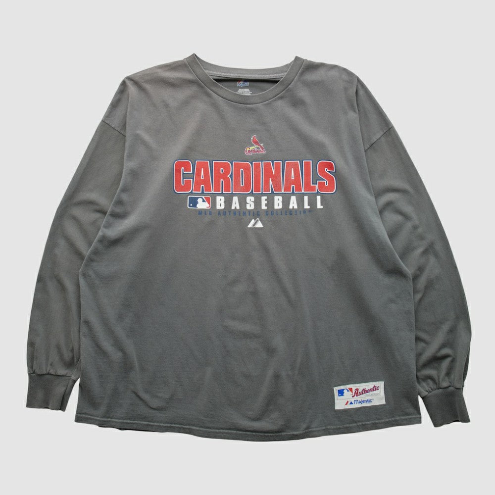 St. Louis Cardinals Majestic 2000s Long Sleeve T-shirt - MLB